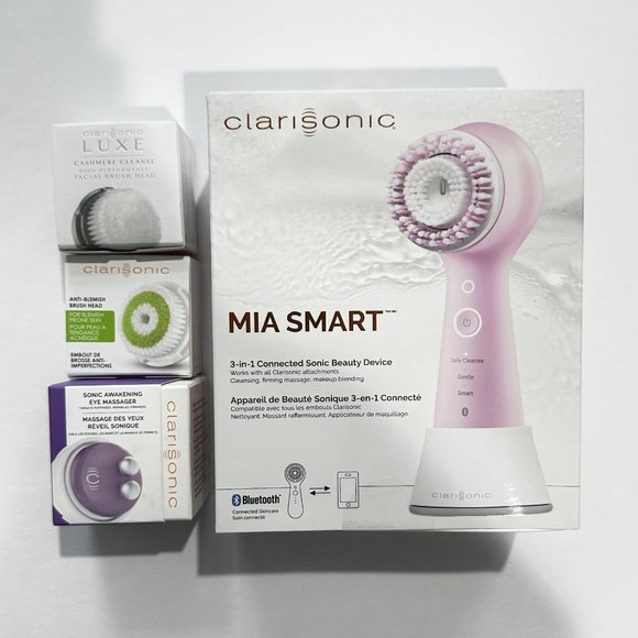 Clarisonic Mia Smart 3-in-1 App Connected Sonic Cleansing & Eye Rejuvenating Set - Picture 17 of 17
